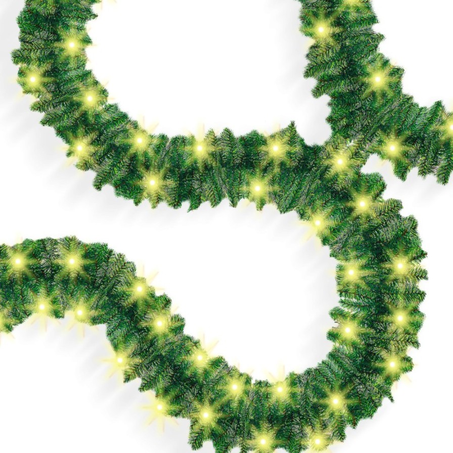 Kerstversiering Kesser Kesser® Kerstslinger Guirlande Met 100 Led'S